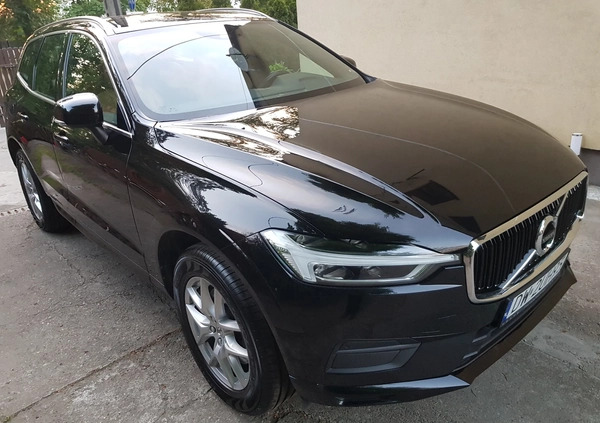 Volvo XC 60 cena 125000 przebieg: 125000, rok produkcji 2019 z Wrocław małe 79